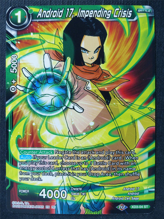 Android 17 Impending Crisis - Mythic Booster - Dragon Ball Super Card #451