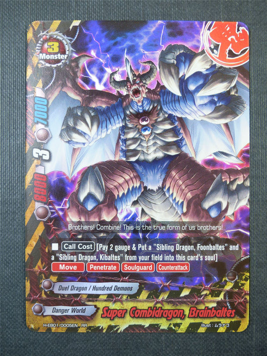 Super Combidragon Brainbaltes RR - Buddyfight Card #5A