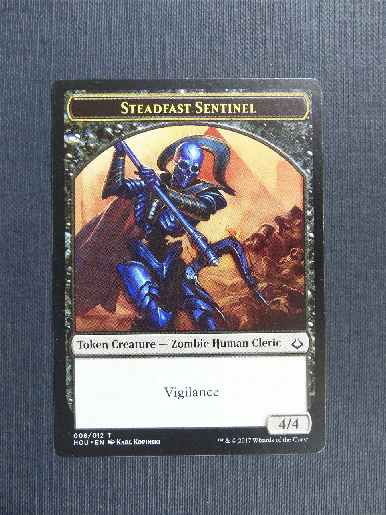 Steadfast Sentinel - Token - Mtg Magic Cards #2YC