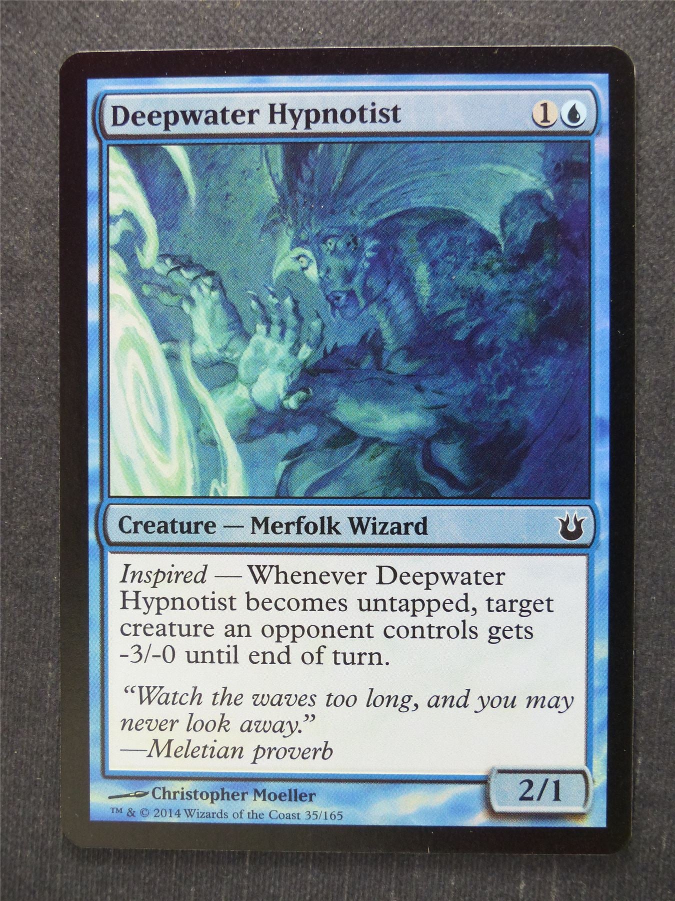 Deepwater Hypnotist Foil - Mtg Magic Cards #NU