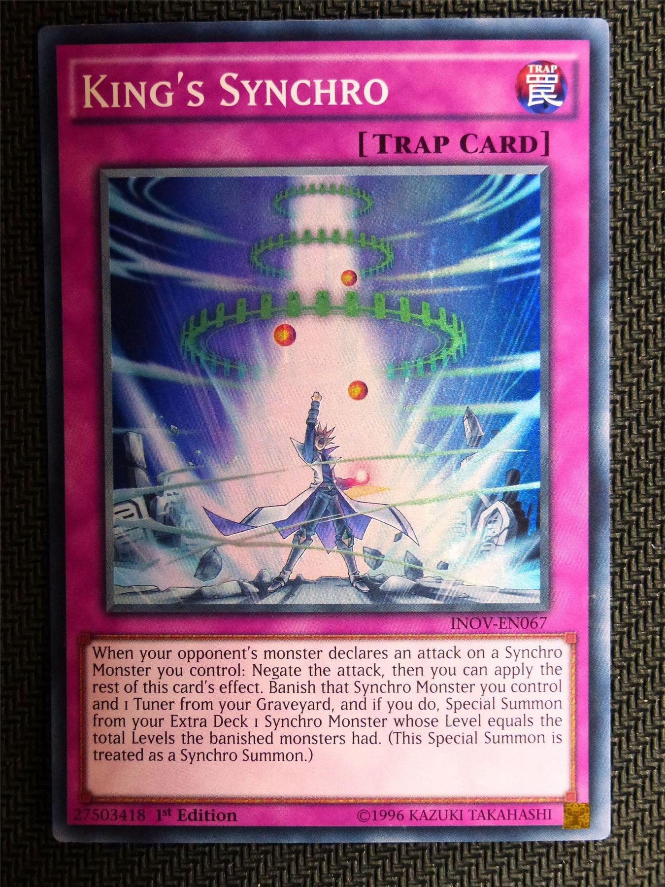 Kings Synchro - INOV - Super Rare - Yugioh Card # 1I80