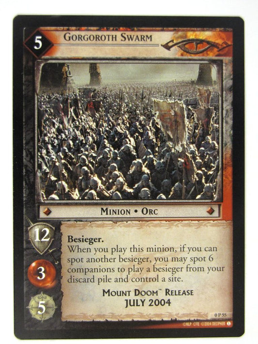 Lord of the Rings Cards: GORGOROTH SWARM 0 P 55 # 16E34