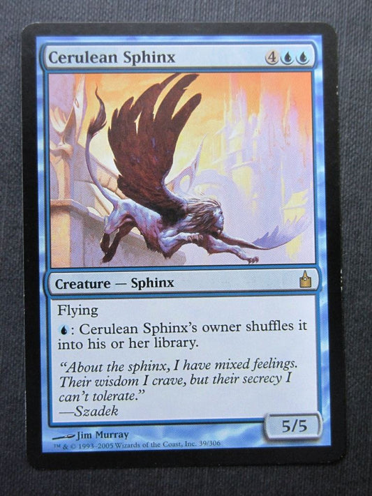 Cerulean Sphinx - Mtg Magic Cards #6R