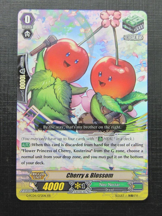 Vanguard Cards: CHERRY & BLOSSOM G-FC04 RR # 1G99