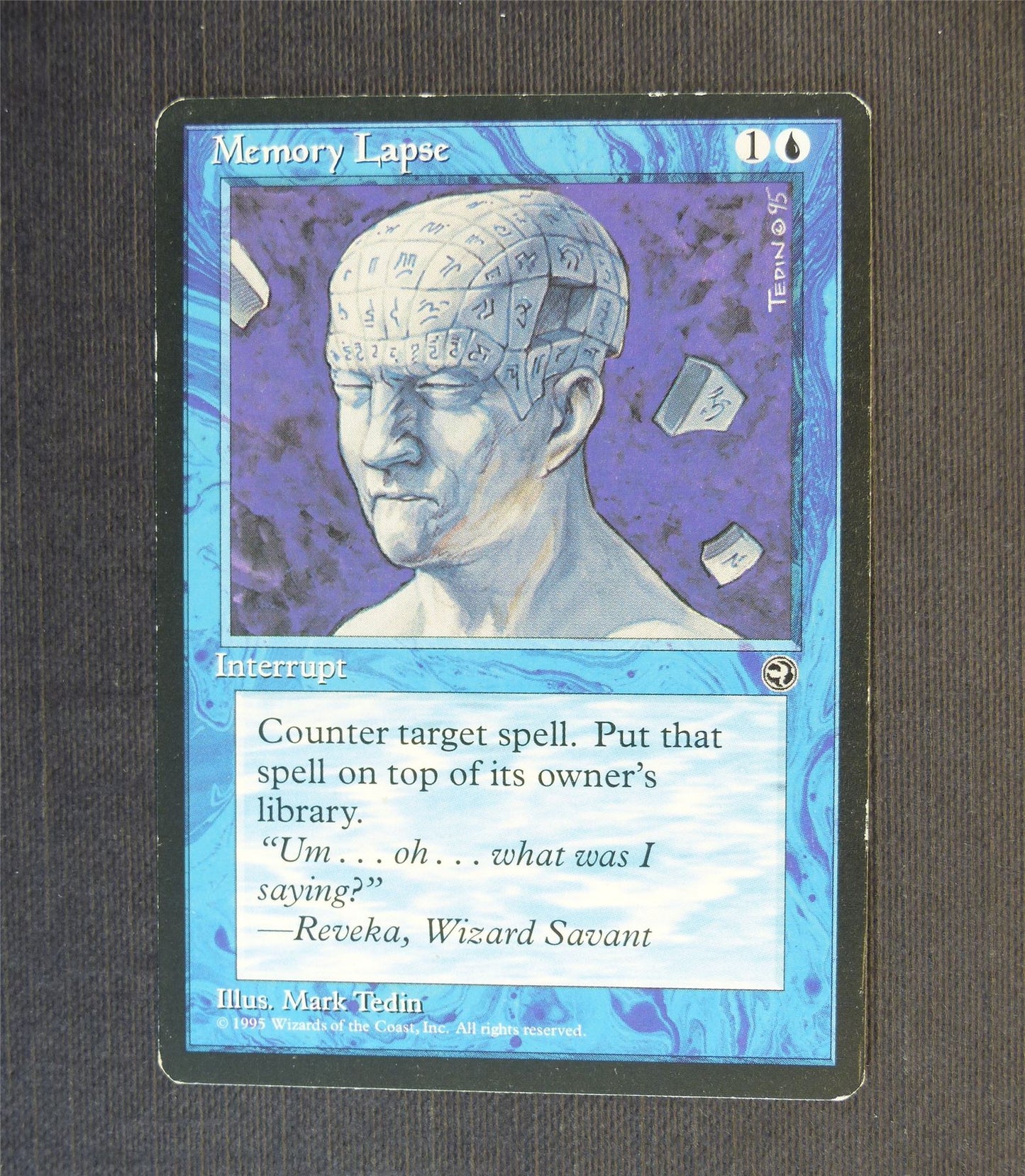 Memory Lapse played - Mtg Magic Cards #4V1