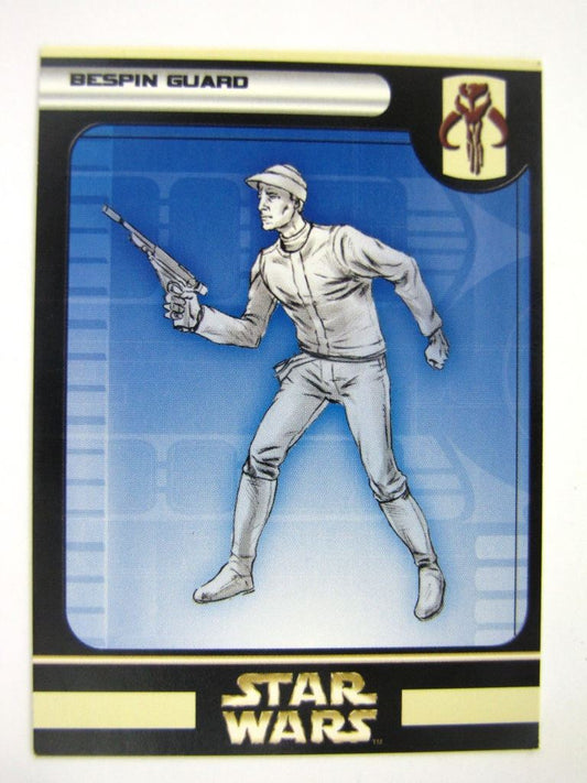 Star Wars Miniature Spare Cards: BESPIN GUARD # 11B23