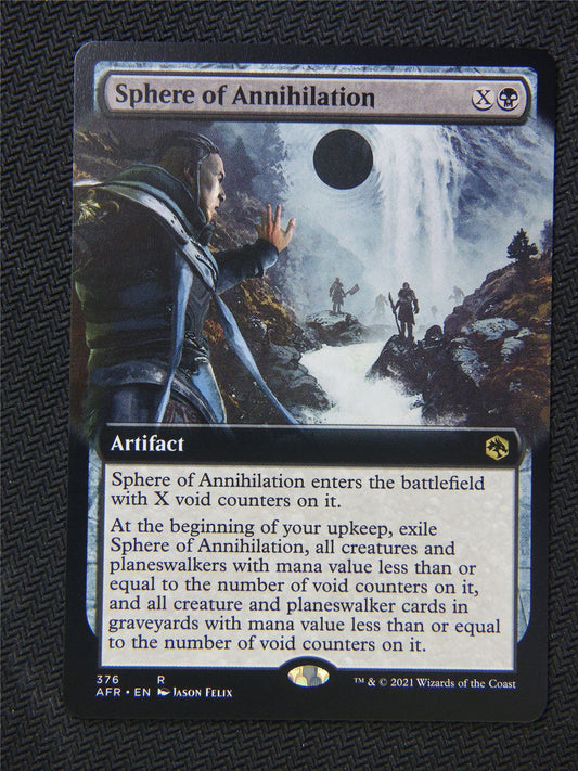 Sphere of Annihiliation Extended Art - Mtg Forgotten Realms #1DY