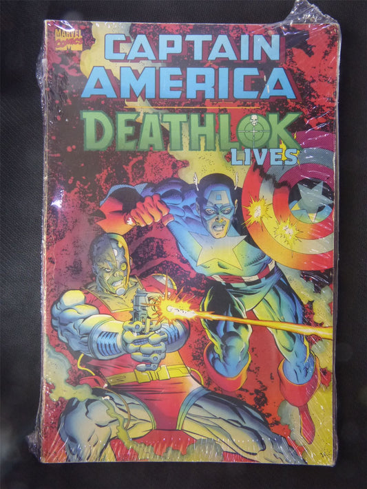 Used - Captain America - Deathlock Lives - Marvel Graphic Softback #7A