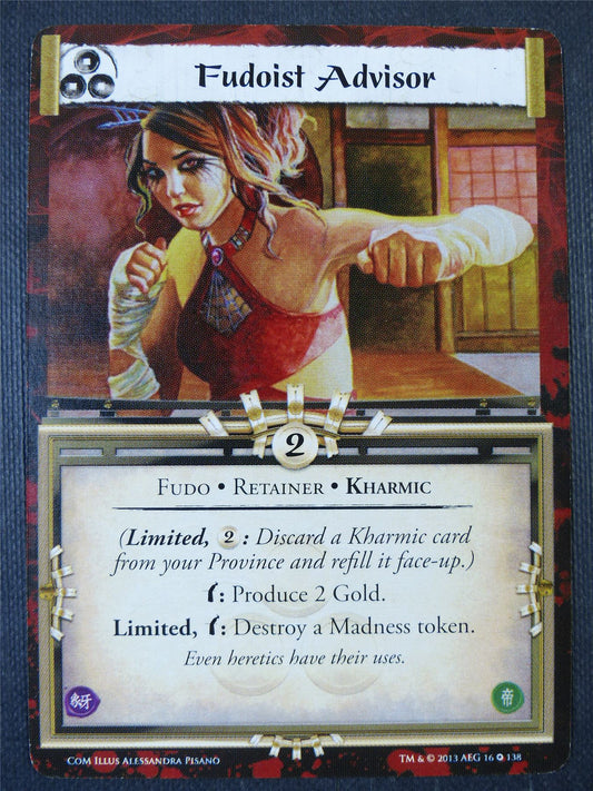 Fudoist Advisor - L5R Card #2AF