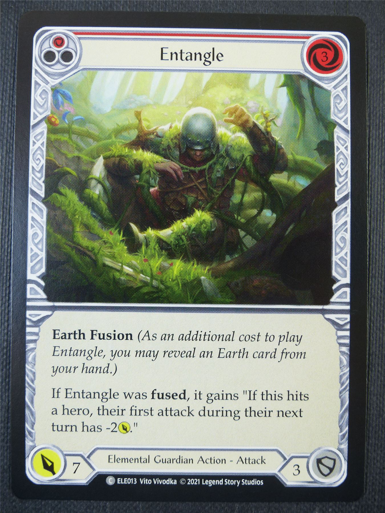 Entangle - Red - Tales of Aria 1st ed - Flesh and Blood Card #63Y