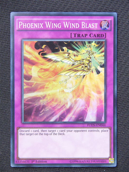 Phoenix Wing Wind Blast FUEN - Super Rare - Yugioh Card #5P7