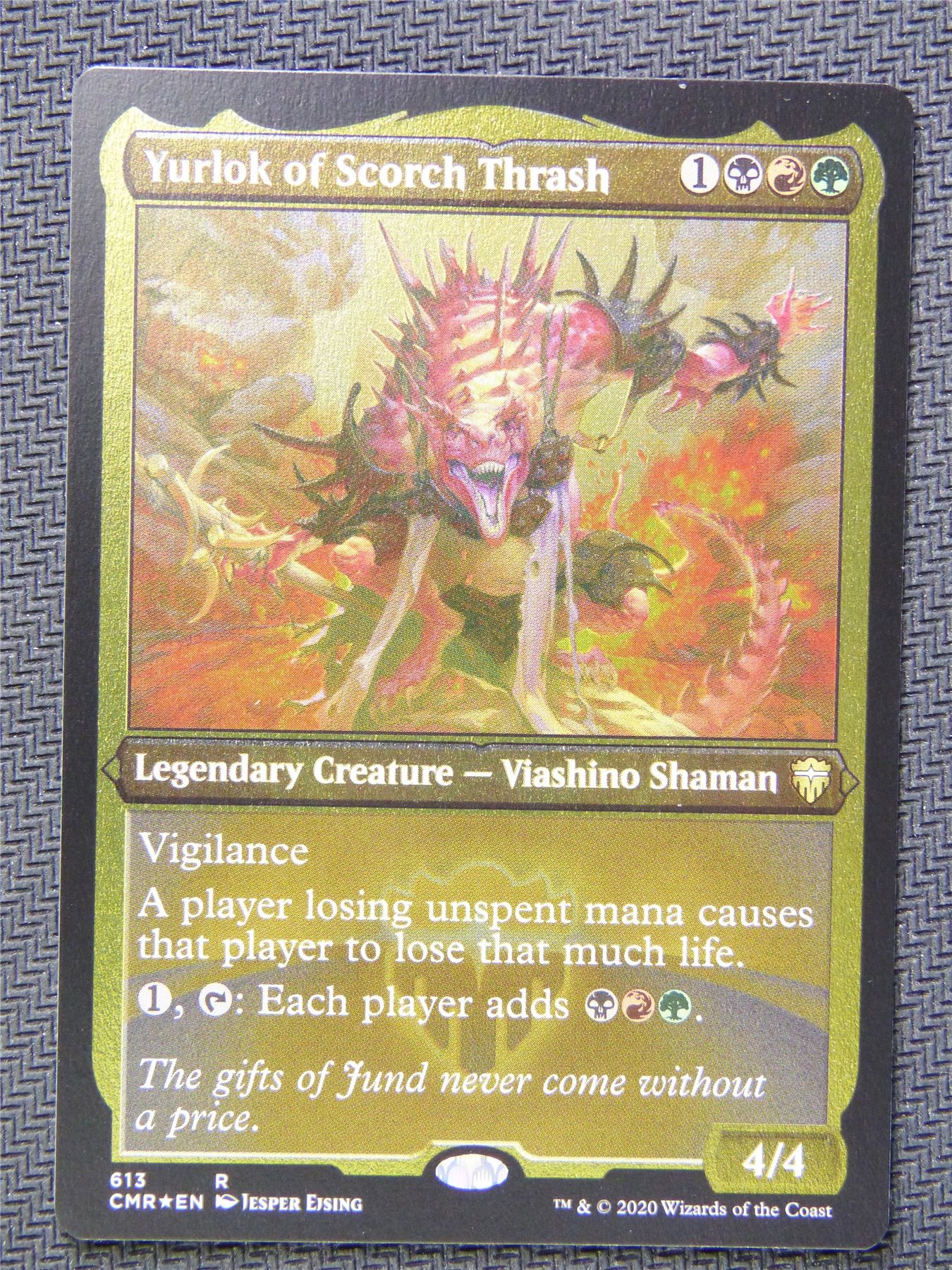 Yurlok of Scorch Thrash Etched Foil - Mtg Card #4FK