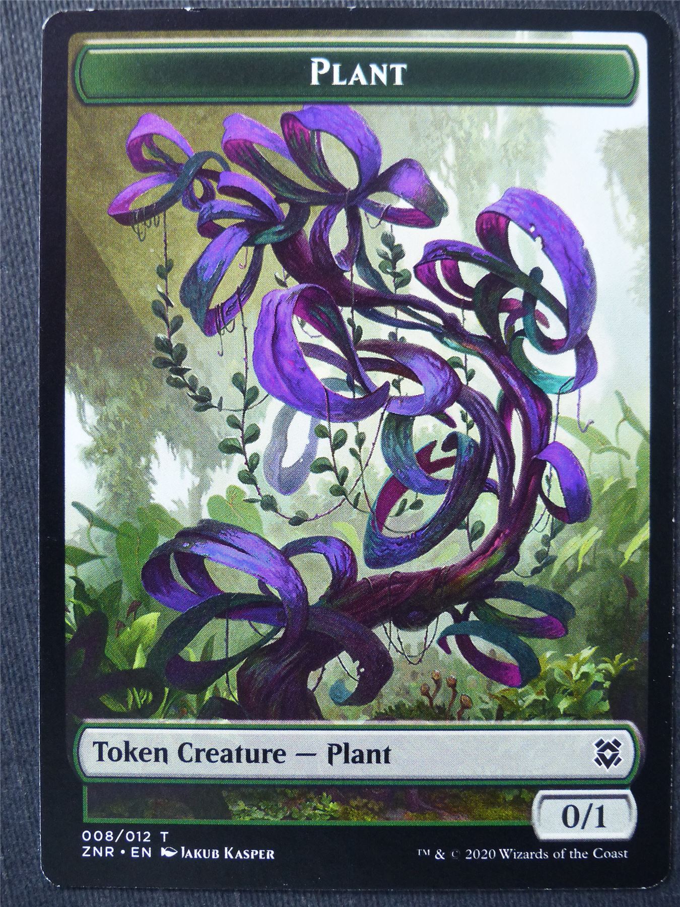 Plant Token - Mtg Magic Cards #CY