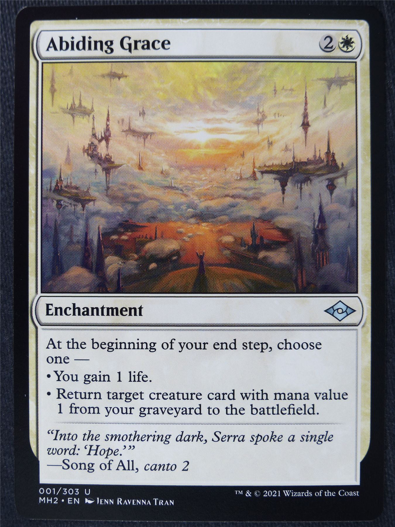 Abiding Grace - Mtg Magic Cards #R9