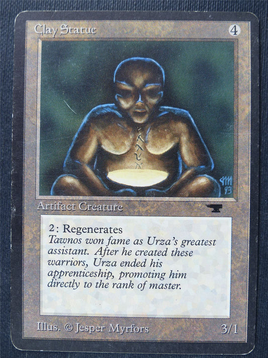 Clay Statue well played - Antiquities - Mtg Magic Cards #2GD