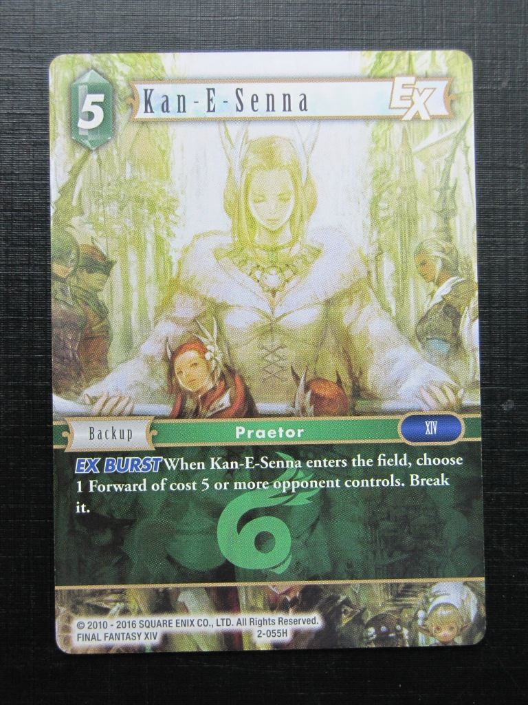 Final Fantasy Cards: KAN-E-SENNA 2-055H # 1A100