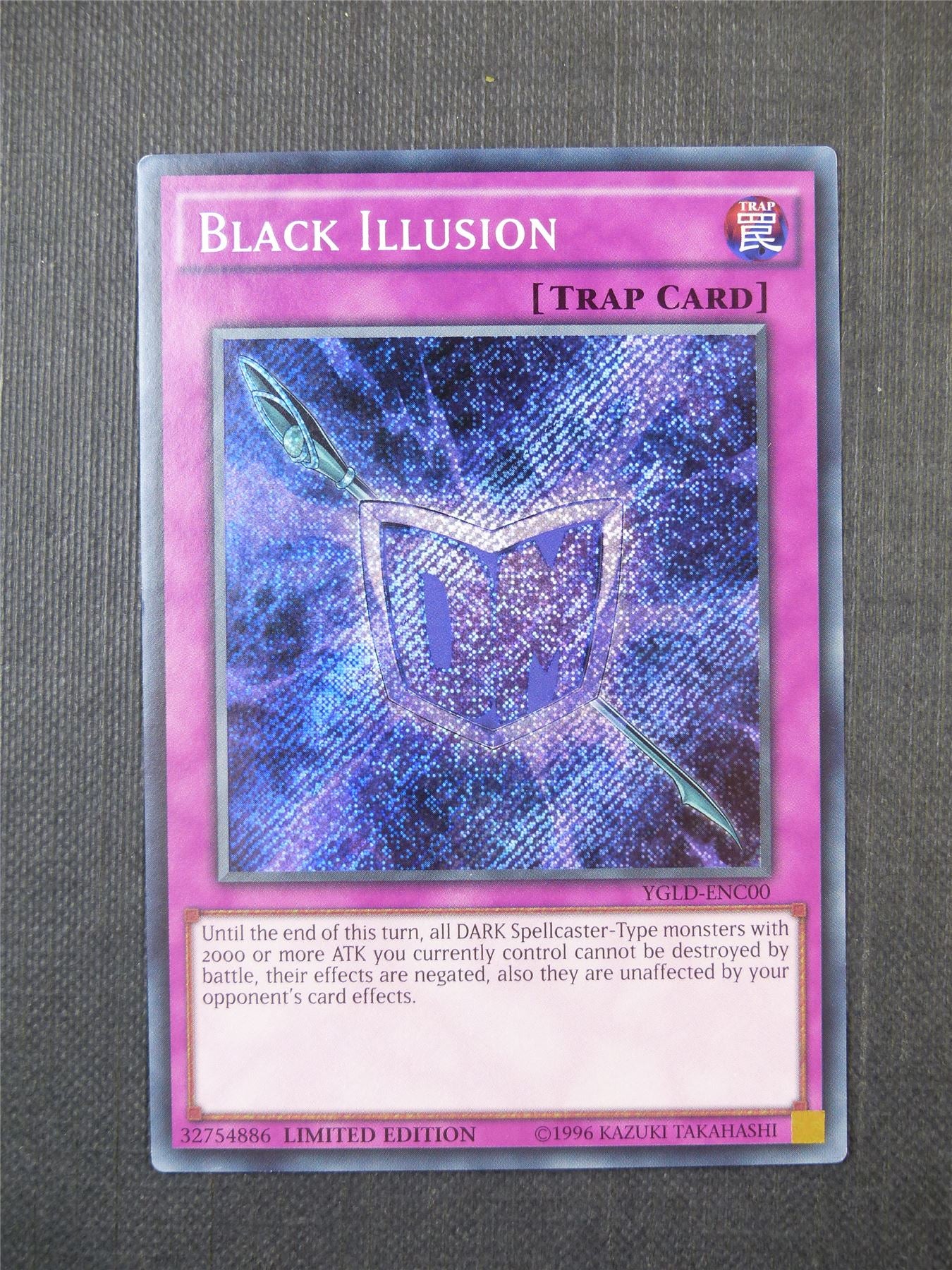 Black Illusion - Yugioh Card #9KK