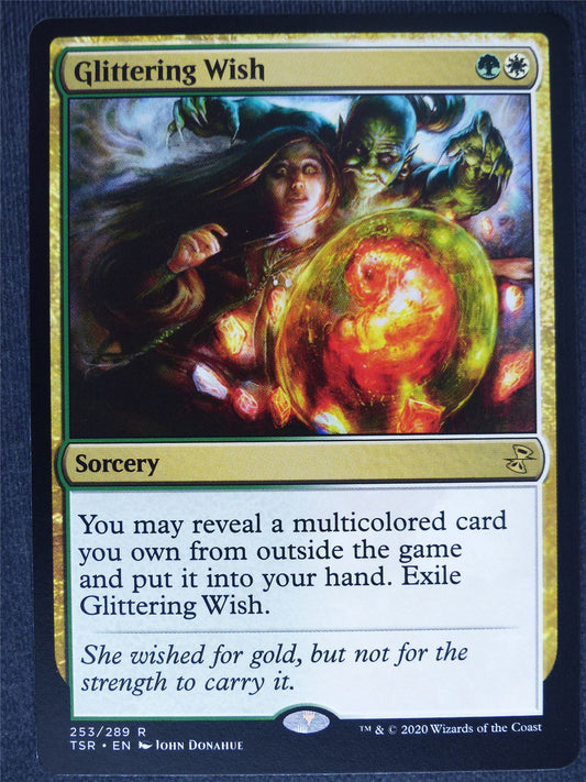 Glittering Wish - Remastered - Mtg Magic Cards #JT