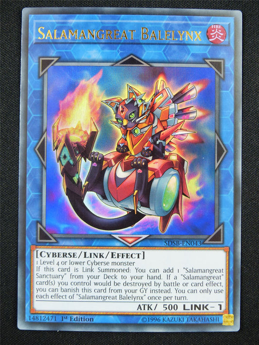 Salamangreat Balelynx SDSB Ultra Rare - 1st ed Yugioh Card #17B