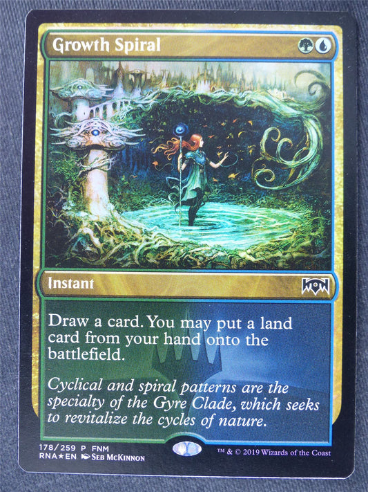 Growth Spiral Promo Foil - Mtg Magic Cards #10X