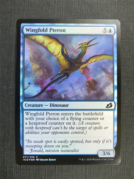Wingfold Pteron Foil - IKO - Mtg Card