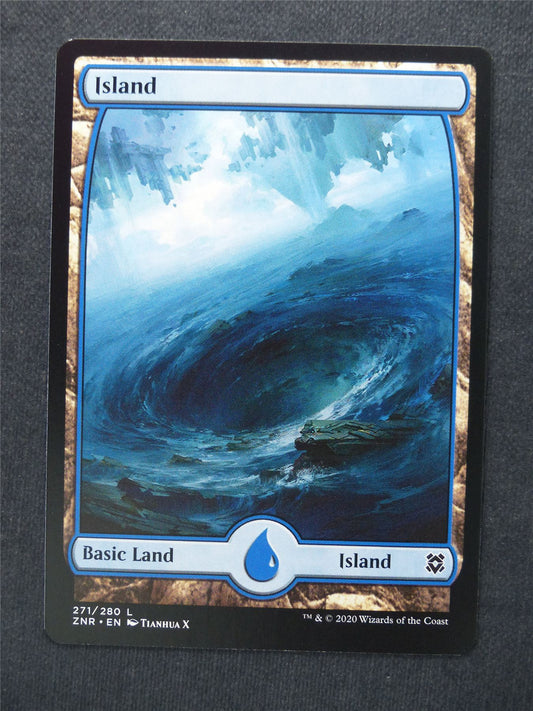 Island Full Art 271/280 - Mtg Magic Cards #8H