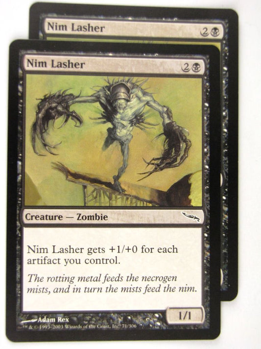 MTG Magic: the Gathering Cards: NIM LASHER x2: MRD