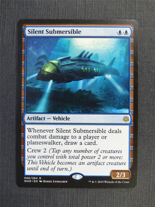 Silent Submersible - Mtg Magic Cards #4H5