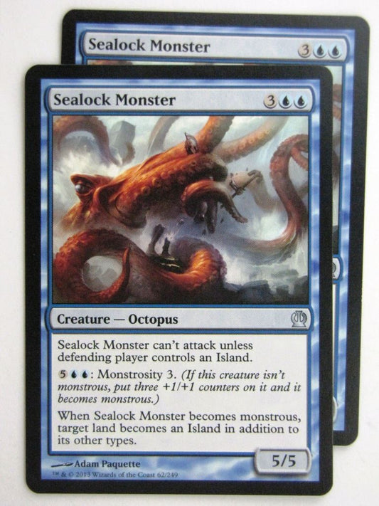 MTG Magic Cards: SEALOCK MONSTER x2 Theros # 24C52