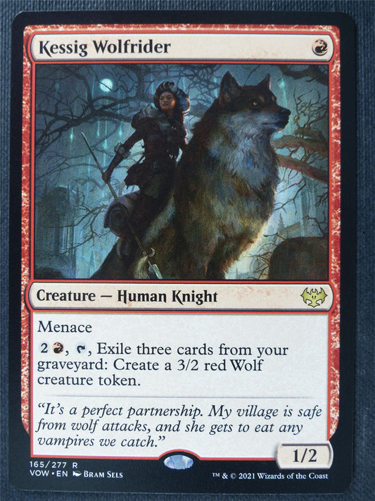 Kessig Wolfrider - Crimson Vow - Mtg Card #2H3