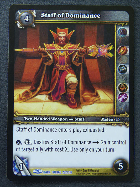Staff Of Dominance - Rare - World Of Warcraft #1M7