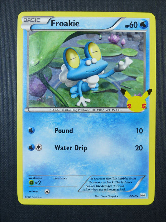 Froakie 22/25 McDonalds Promo - Pokemon Card #9QO