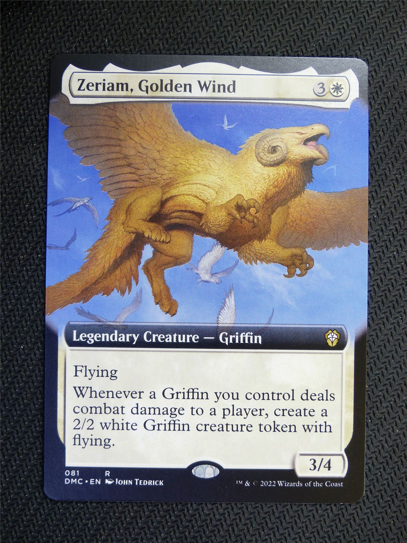 Zeriam Golden Wind Borderless - Dominaria United - Mtg Card #7TU