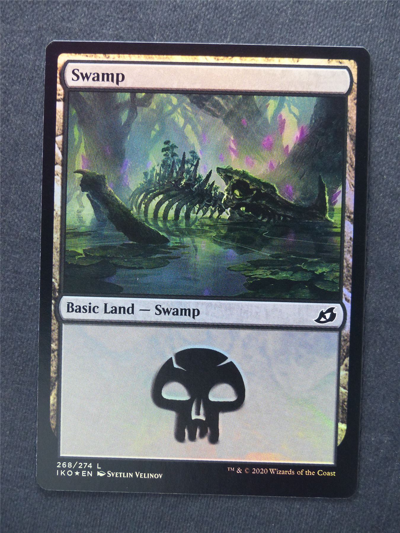 Swamp 268/274 Foil - Mtg Magic Cards #YH