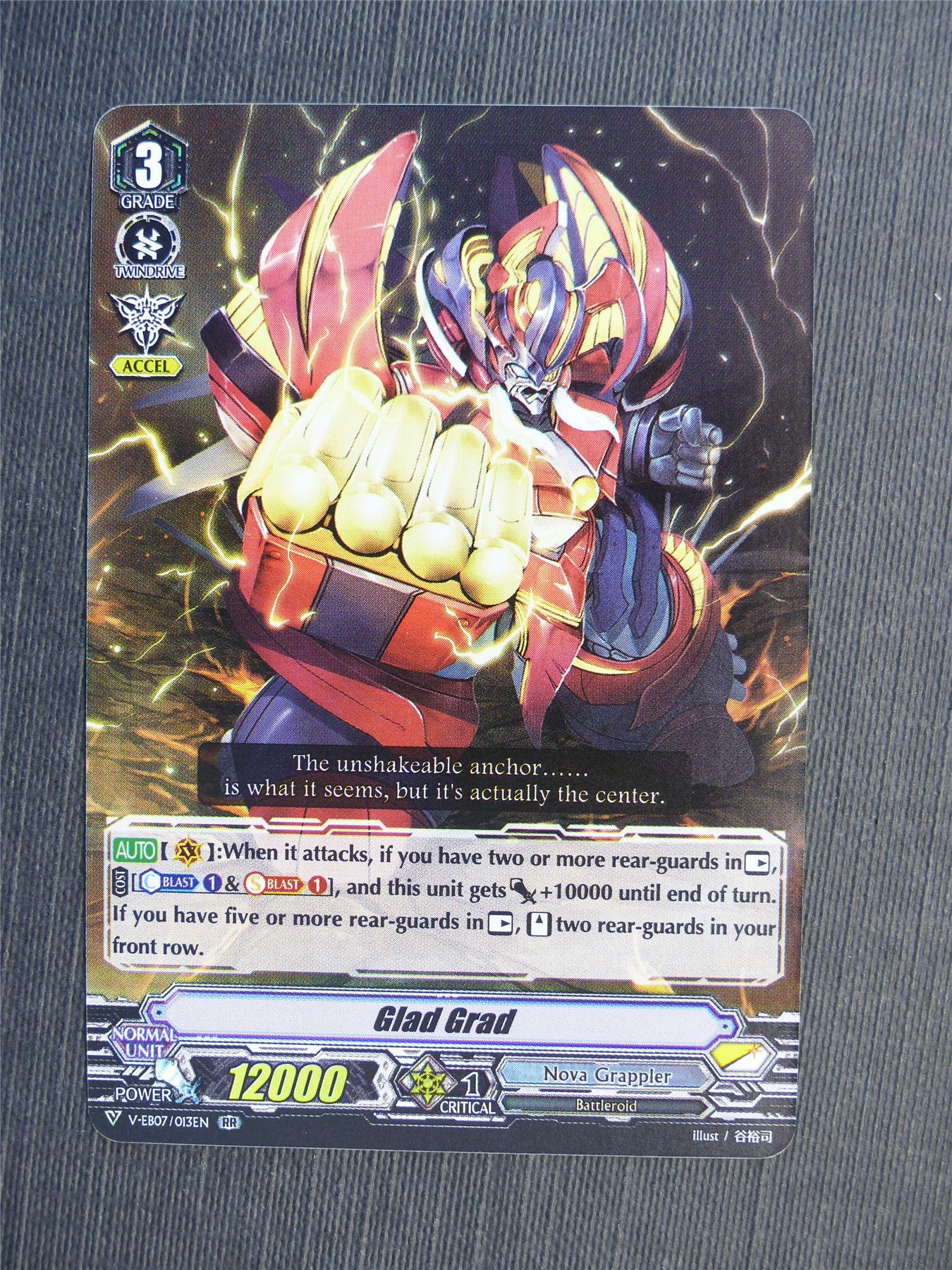 Glad Grad V-EB07 RR - Vanguard Cards #64D