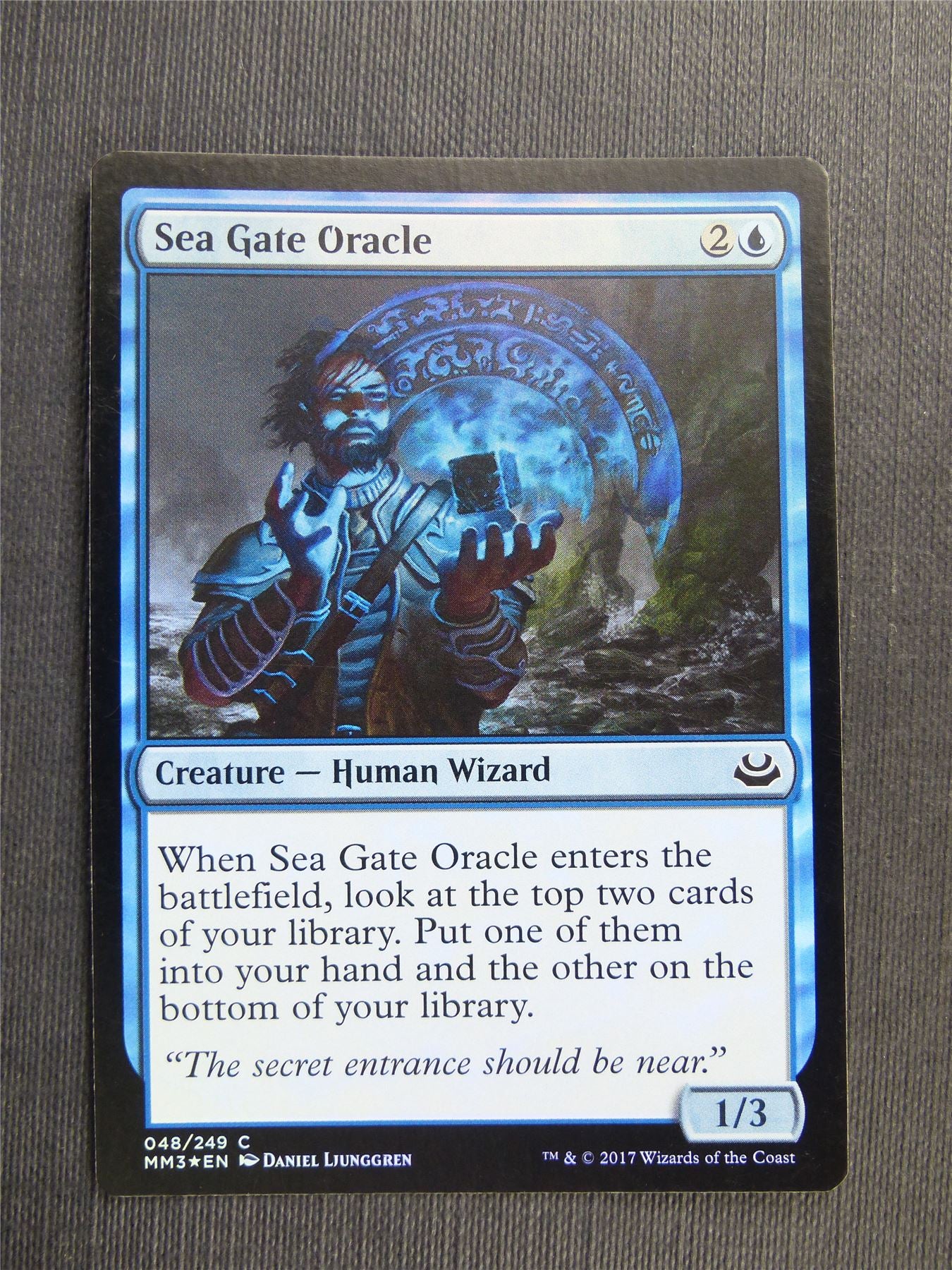 Sea Gate Oracle Foil played - Mtg Magic Cards #4BF