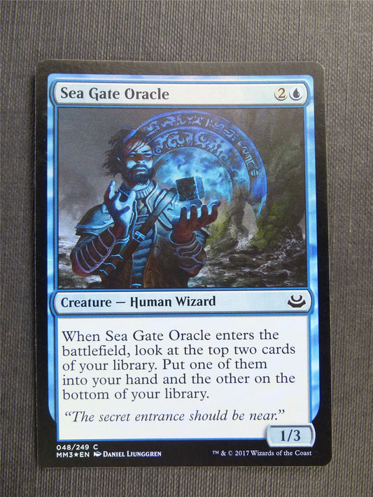 Sea Gate Oracle Foil played - Mtg Magic Cards #4BF