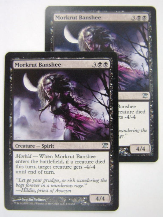 MTG Magic Cards: MORKRUT BANSHEE x2 # 8G29