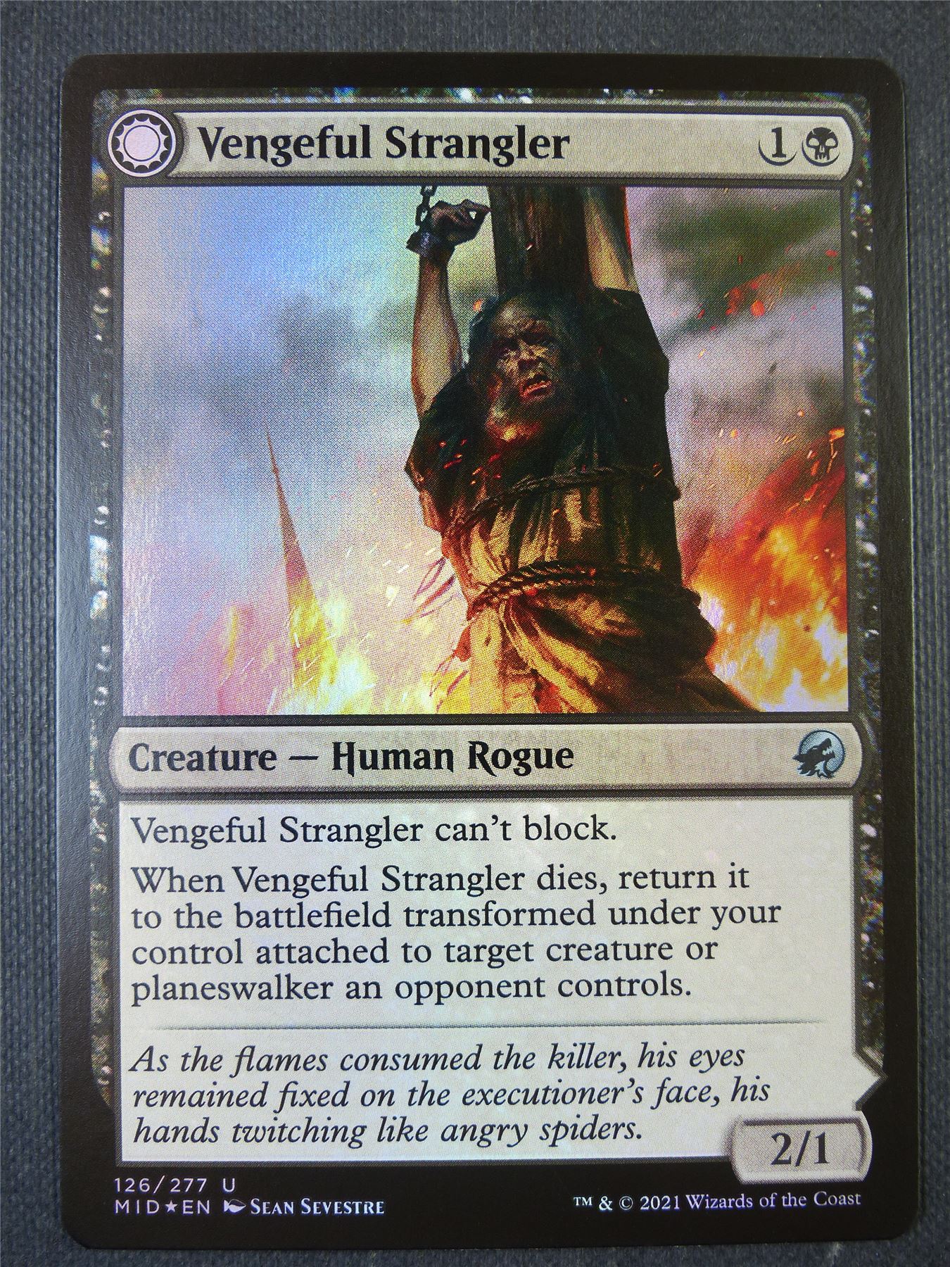 Vengeful Strangler Foil - Mtg Card #2AW