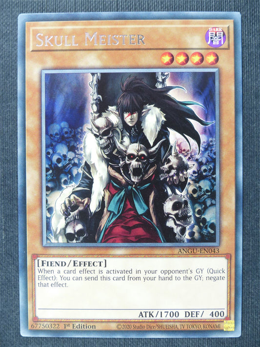 Skull Meister ANGU Rare - 1st ed Yugioh Cards #35U