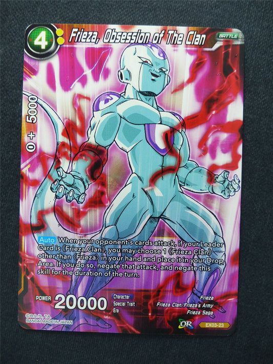Frieza Obsession of the Clan - Dragon Ball Super Cards #107
