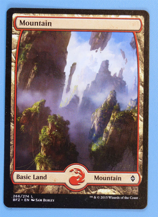 Mountain - Full Art - Mtg Card # 2I25