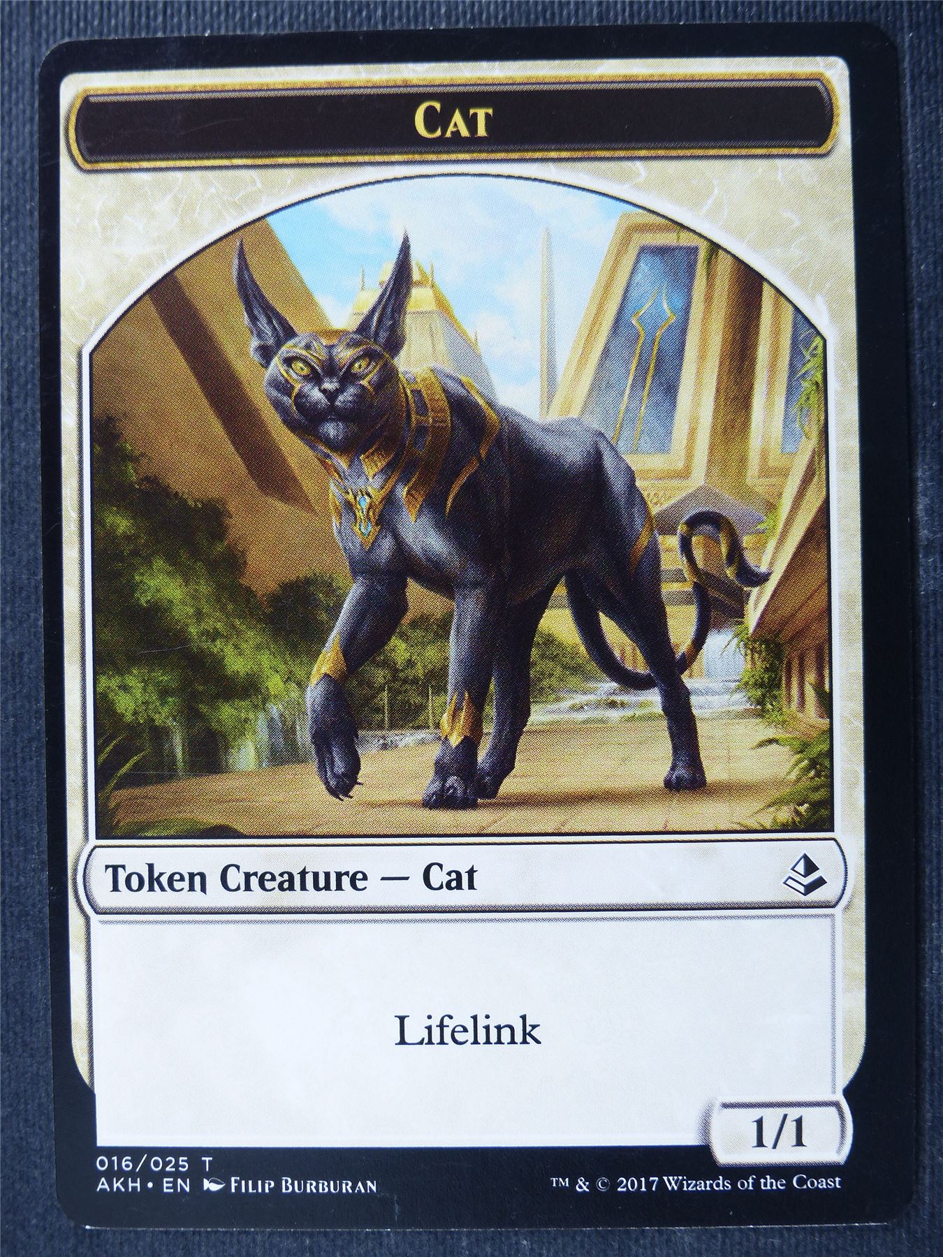 Cat Token - Mtg Card #3ZW