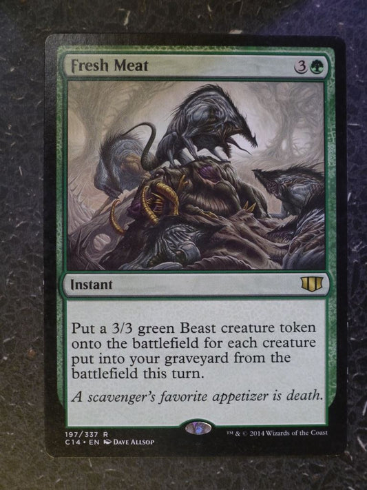 MTG Magic Cards: FRESH MEAT RARE # 6H43