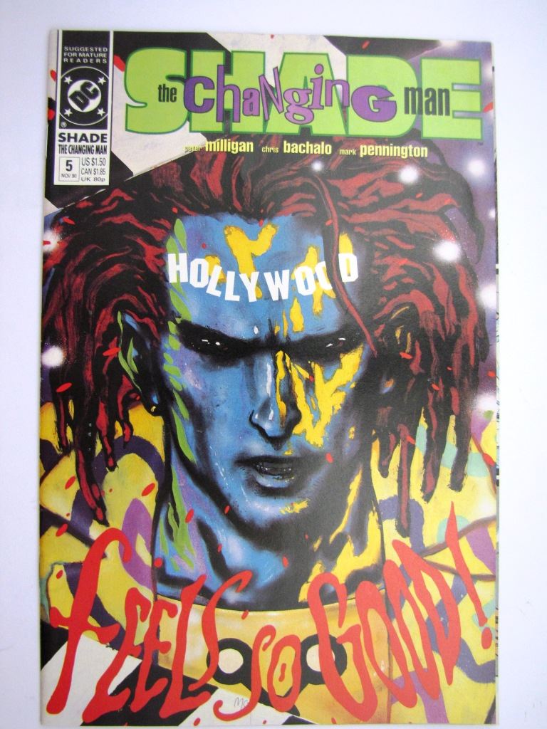 DC Comics: SHADE: THE CHANGING MAN #5 NOVEMBER 1990 # 30A14