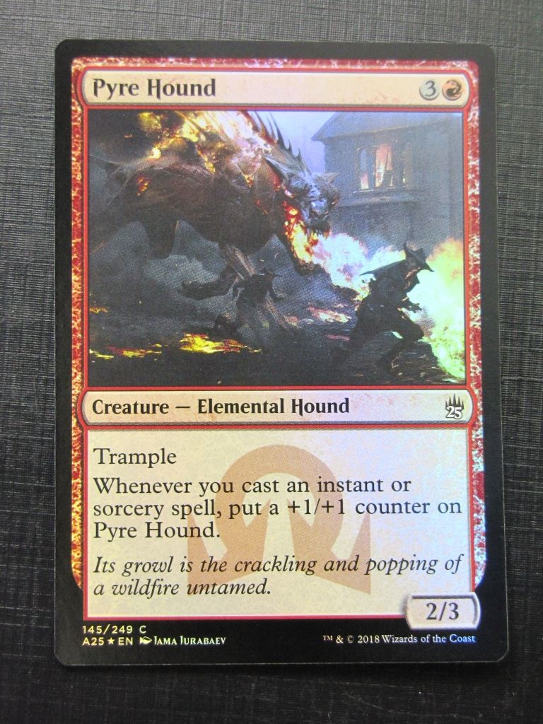 Pyre Hound Foil - Masters 25 - Mtg Card # 10A4