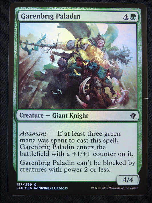 Garenbrig Paladin Foil - Mtg Card #1J3