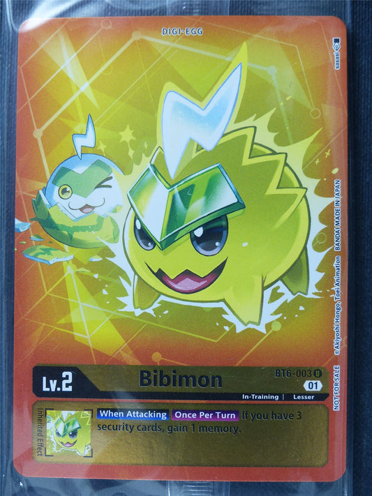 Bibimon BT6-003 Promo sealed - Digimon Card #208