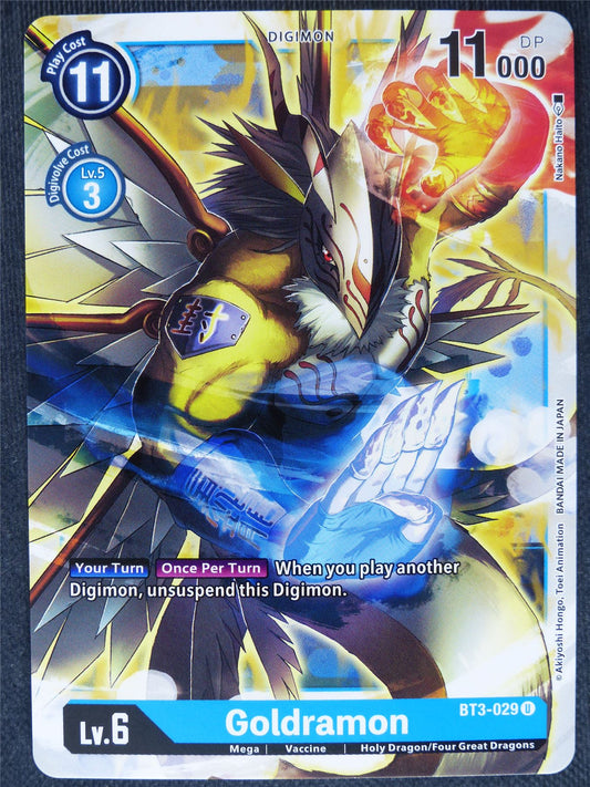 Goldramon BT3-029 U - Digimon Cards #Q0