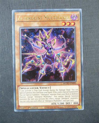 Altergeist Multifaker MGED Rare 1st Ed - Yugioh Card #5E0